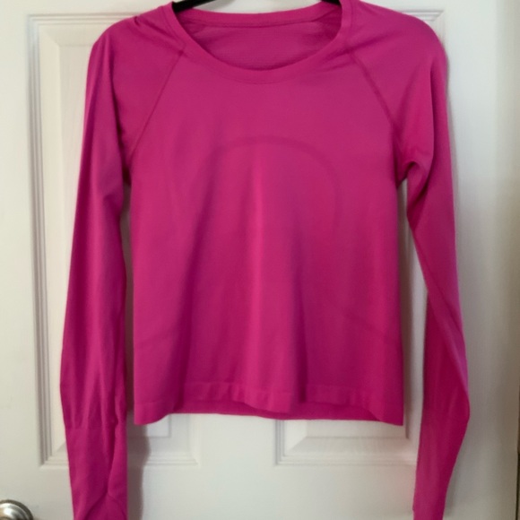 lululemon athletica Tops - Lululemon Women's Pink Long Sleeve Top Size 8